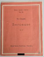 Berceuse, Op. 57 [Den r&oslash;de serie nr 76]