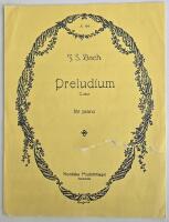 Preludium C-dur f&ouml;r piano