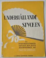 Underh&aring;llande stycken, del 1 &ndash; f&ouml;r pianoundervisningen