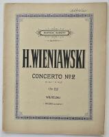 Concerto No. 2 d moll, Op. 22, Wilhelmj (Violine & Piano)