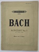 Konzert No. 3 D moll, Klavier und 2 Violinen (Schreck)