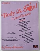 Body & soul &ndash; 17 jazz classics (Jamey Aebersold Jazz vol. 41)