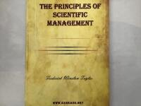 The Principles of Scientific Managment