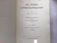 Den svenska lantbrukslitteraturen II fr&aring;n 1801 till 1850