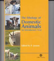 Ethology of domestic animals - an introductory text