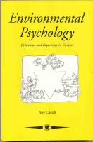 Environmental Psychology. Behaviour and Experience in Context