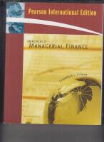 PRINCIPLES OF MANAGERIAL FINANCE