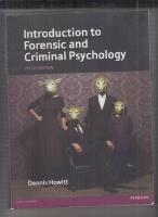 Introduction to forensic and criminal psychology