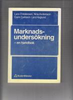 Marknadsunders&ouml;kning : en handbok