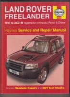 LAND ROVER FREELANDER 1997 TO 2002