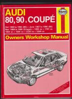 Audi owners workshop manual