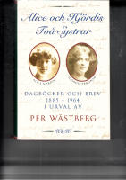 ALICE OCH HJ&Ouml;RDIS TV&Aring; SYSTRAR DAGB&Ouml;CKER OCH BREV 1885-1964