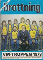 BROTTNING NR 6-1978  VM-TRUPPEN 1978