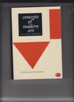 Concepts of modern art : from fauvism to postmodernism