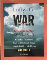 Luftwaffe At War Volume 2: Blitzkrieg In The West 1939-1940