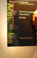 Second language acquisition