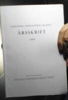 Sydsvenska Ortnamnss&auml;llskapets &Aring;rsskrift 1990
