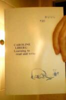 Learning to read and write 