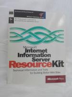 Microsoft Internet Information Server Resource Kit