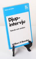 Djupintervju. Tkenik och analys