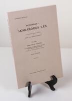 Ortnamnen i Skaraborgs l&auml;n. Del XVIII. Fj&auml;rde h&auml;ftet: Register 3. A. Personnamn. B. Ordregister. C. Register &ouml;ver spr&aring;kliga iakttagelser