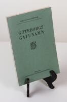 G&ouml;teborgs gatunamn