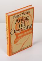 Anlag till &Ouml;rspr&aring;ng. Besv&auml;r och anf&auml;ktelse i folkmun