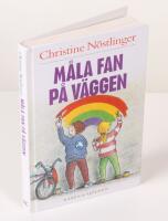 M&aring;la fan p&aring; v&auml;ggen
