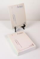 Artes. 1, 2, 3, 4, 5, 6. 1988. Tidskrift f&ouml;r litteratur, konst och musik