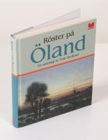 R&ouml;ster p&aring; &Ouml;land. En antologi av Tom Hedlund