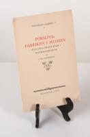 Porslinsfabriken i Meissen och dess produkter i Nationalmuseum