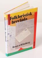 Folkloristisk brevl&aring;da. Lyssnarbrev