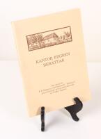 Kantor Edgren ber&auml;ttar. Ett urval av F E Edgrens efterl&auml;mnade "Minnen", presenterade och kommenterade av Folke Vig&aring;rd.