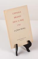 Uppsala brand. Den 16 maj 1702