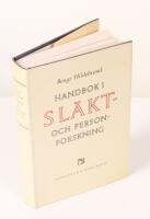 Handbok i sl&auml;kt- och personforskning. Del I: Metodl&auml;ra, medeltidsf&ouml;rh&aring;llanden, historiografi och bibliografi. (Allt som utkom)