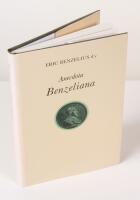 Anecdota Benzeliana. Eric Benzelius D.Y:s anteckningar i svensk historia efter originalhandskriften i Link&ouml;pings stiftsbibliotek utgifna med inledning och personregister af Hj. Lundgren 1914 