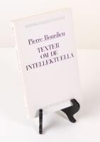 Texter om de intellektuella. En antologi redigerad av Donald Broady