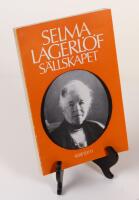 Selma Lagerl&ouml;fs bibliografi. Originalskrifter