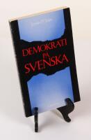 Demokrati p&aring; svenska
