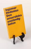 Den omoraliska anst&auml;ndigheten