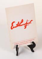 Evert Lundquist. M&aring;lningar 1963-1970. Sveriges allm&auml;nna konstf&ouml;rening 19 september - 11 oktober 1970