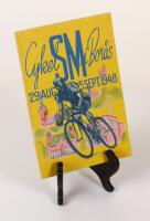 Cykel SM i Bor&aring;s. 29 aug - 5 sept 1948