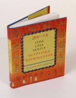 Tyda l&auml;sa skriva. Egyptiska hieroglyfer