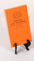 Historia och vetenskap. En ess&auml; om marxismen, historicismen och humaniora