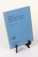 Studiet av folkdiktningen i Finland intill slutet av 1700-talet.