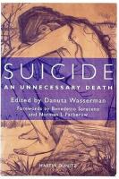 Suicide: An Unnecessary Death