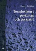 Termlexikon i psykologi och psykiatri