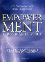 Empowerment tar mer &auml;n en minut