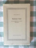 Des. Erasmi Roterdami Gyldenne Book om unga personers seders h&ouml;fligheet [Bokv&auml;nnens miniatyrserie nr 12]