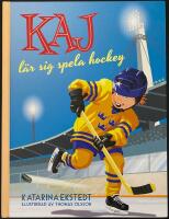 Kaj l&auml;r sig spela hockey